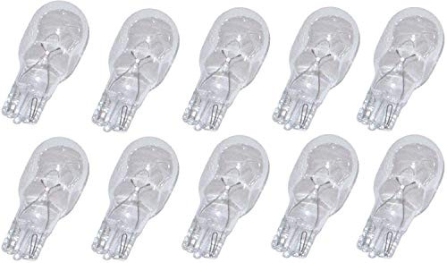 EFP T5 Wedge Base 12 Volt, 4 Watt Low Voltage Replacement Bulb | Energy Efficient, High Brightness, and Long Lasting Bulbs for Home and Office Use - Includes 10 Bulbs