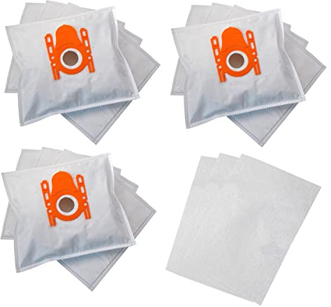 30 Staubsaugerbeutel geeignet für Siemens VS06G2410 VS 06G2410 VS06B112A | VS06B1110 Q5.0 VSQ5X1230 VSZ3XTRM11 VSZ324XXL kompatibel zu Swirl S62 S67 S68 S73 Y94