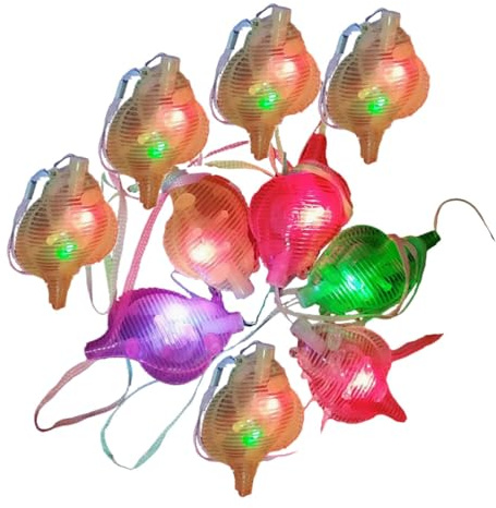 STOBOK Glowing Conch Whistle with Three Flashing Modes Lightweight Luminous Party Noisemaker for Kids Night Events and Outdoor Fun Glow in Dark Toy