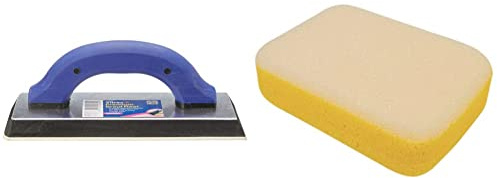 Vitrex 10 2901 Soft Grip Grout Float & RLSDXYZ04007 10 2913 Dual Purpose Grouting Sponge, Multi