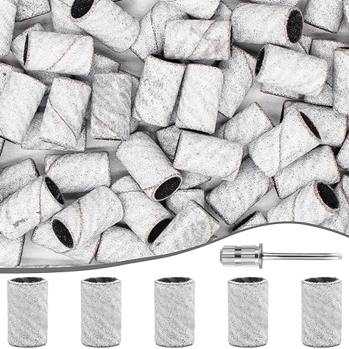 Zebra 240 slipband för nagelborr – 100 st, extra fina slipband för naturliga spikpolering och formning – set för manikyr och pedikyr