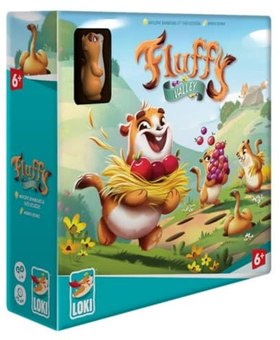 Iello | Fluffy Valley | Board Game | Ages 6+ | 1-4 Players | 25 Minutes Playing Time