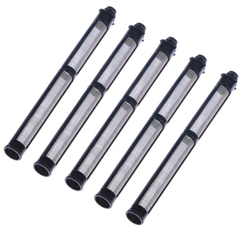 60 Grids Airless Spray Gun Filter Replacement for Wagner Titan Spray Guns Tech G-10, G-10XL, RX-80 and RX Pro Airless Spray Gun Filter - Black