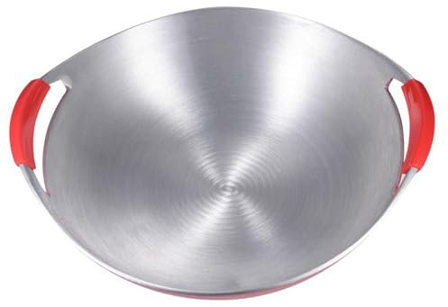 Fischtopf aus Aluminiumlegierung, Zwei Griffe, Langlebig und Leicht zu Reinigen, Gleichmäßige Wärmeverteilung, Vielseitig Einsetzbar (36 cm)