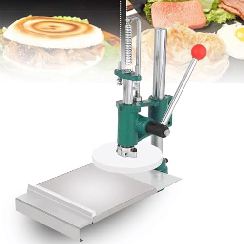 Oiyekntd Teigroller Sheeter Pasta Maker, Handelsanleitung für kommerzielle Edelstahl -Handwerkmaschine für Pizza -Teiggebäck, Haushaltspizza -Konditormaschine für Pizza, Tortilla,21cm