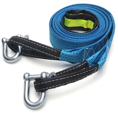 Abschleppseil for Autos, Power-Abschleppseil, Hochleistungs-Abschleppseilgurt, Hochleistungs-Offroad-Abschleppseil, Abschleppgurt mit Haken, ideal for Abschleppen von Autos, Lastwagen und for Entferne