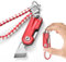 Regalos para mujer, Navaja de bolsillo navaja multiusos 2en1 multiherramienta con Cuchillo Abrebotellas Llavero regalos navidad Regalo de cumpleaños