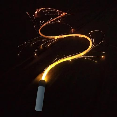 Fouet Led Danse, Fouet À Fibre Optique Led Pour Danse, Fouet De Danse Lumineux, Fouets LED Rotatifs À 360 Degrés, Accessoires Danse Lumineux Rotatifs À 360 Degrés