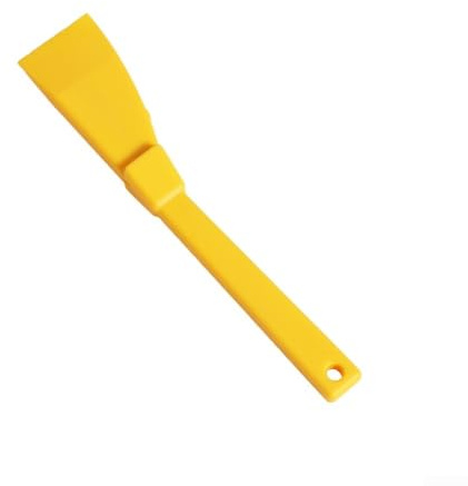 Esparcidor de pegamento de silicona de diseño ergonómico, compañero perfecto para tu viaje de manualidades de cuero (amarillo)