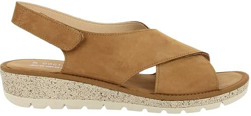 Doctor Cutillas Sandalias para mujer 35410 Tiras cruzadas de la talla 39 en color CUERO