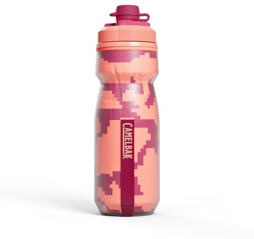 CAMELBAK Podium Dirt Chill Botella de Agua Berry Digi Camo 620 ml