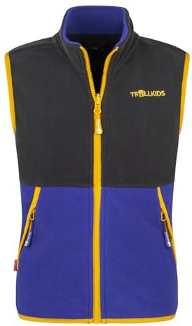 Trollkids Kids Kjerag Vest 140, black
