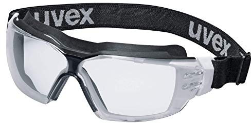 Uvex Pheos CX2 Supravision Extreme Schutzbrille - Transparent/Schwarz-Weiß