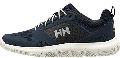Helly Hansen Womens Skagen F-1 Offshore Breathable Sailing Watersports Shoes, 598 Navy/Graphite Blue/Off - 9F