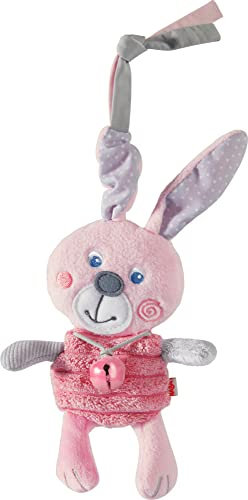 HABA 305791 - Hängefigur Hase, Hängefigur ab 6 Monaten, rosa