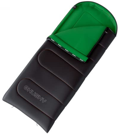 Husky Schlafsack Gesteppt Gala Neu 0°C 220 x 90 cm-Grau