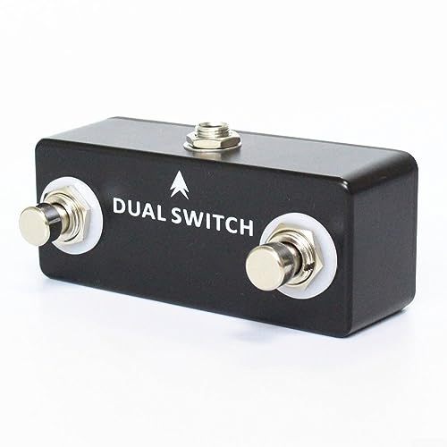 Gitarreneffektpedal, DUAL SWITCH Gitarren-Effektpedal Dual Fußschalter Fußschalter Gitarrenpedal