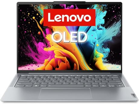 Lenovo Yoga Slim 6 Laptop | 14 WUXGA OLED Display | AMD Ryzen 5 7540U | 16GB RAM | 512GB SSD | AMD Radeon 740M Grafik | Win11 Home | QWERTZ | grau | 3 Monate Premium Care