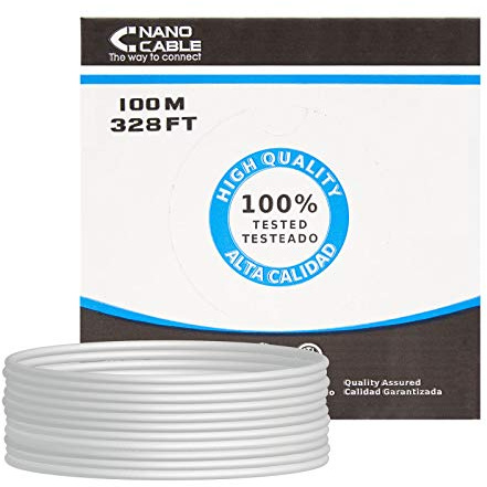 Monkey Ladder Cable de red Cat.5e UTP flexible AWG24, 100 m - Ideal para conexiones de alta velocidad en redes locales y transmisión de datos.