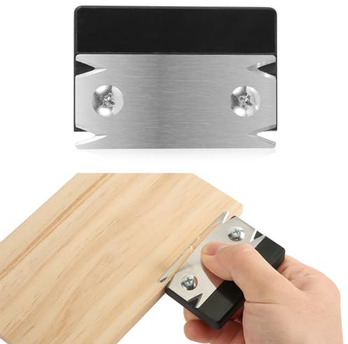 Woodworking Edge Trimmer, Portable Manual Edge Banding Cutter Anti-Slip Hand Planer for Wood PVC ABS Veneer Edge Bander Deburring Tool Easy to Hold