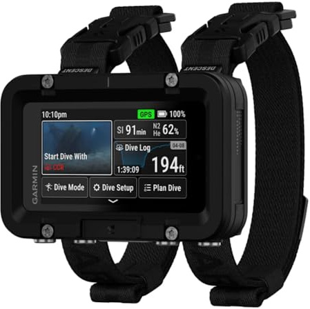 Garmin Descent™ X50i, computer subacqueo premium, display touchscreen da 3, 20 ATM con pulsanti a tenuta stagna