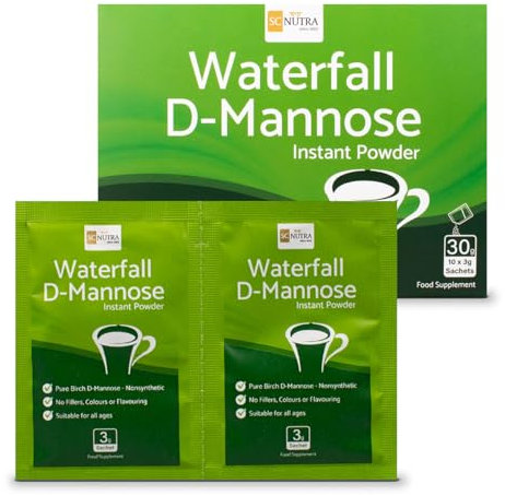 Waterfall D-Mannose Instant Powder Sachets (10 x 3g) - Cystitis & UTI Relief - SC Nutra