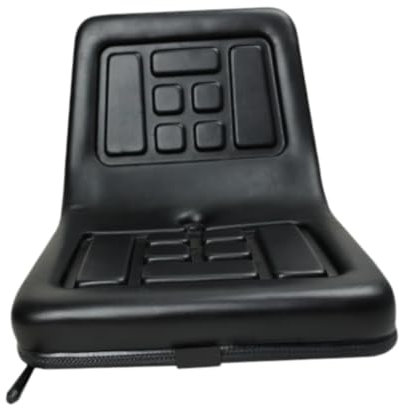 predolo Asiento de tractor de espalda alta actualizaciones de montacargas ergonómicas universales parcial asiento de cortacésped para excavadoras cosechador