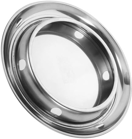 Mipcase Wok-stützring aus Edelstahl für Gasherde Runder Ring als Hitzeschutzmatte und Dampfeinsatz Stabil für Küche und Kochen Leicht zu Reinigen und Isolierend