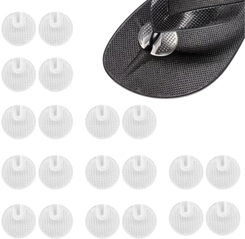 IDNVFY 10 Double Flip Flop Toe Pads, Anti-Wear Foot Pads, Pads Anti-Rutsch-Zehen, Slipperzubehör.