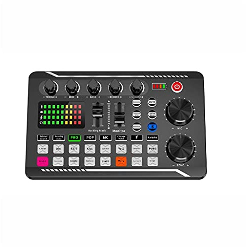 Audio USB Carte Son Externe Microphone Divertissement Personnel Casque Live Stream pour PC Téléphone et Ordinateur