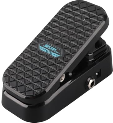 summina Pedal combinado de volumen Wah para guitarra, pedal de efectos 2 en 1, con inductor blindado RM y circuito de volumen activo para guitarra eléctrica