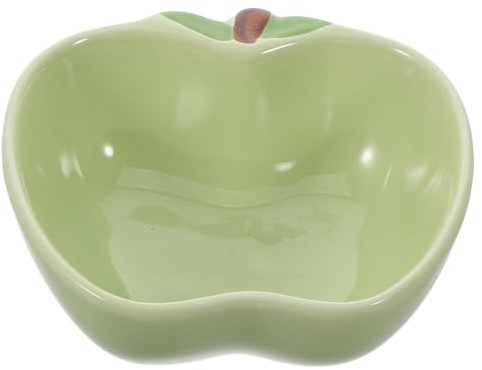 Abaodam Ceramic Hamster Bowl for Small Animals Cute Feeding Dish Food Water Dish for Hamster Gerbil Squirrel Rat Pet Feed