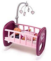 Smoby 220343 Baby Nurse Puppenwiege mit Mobile
