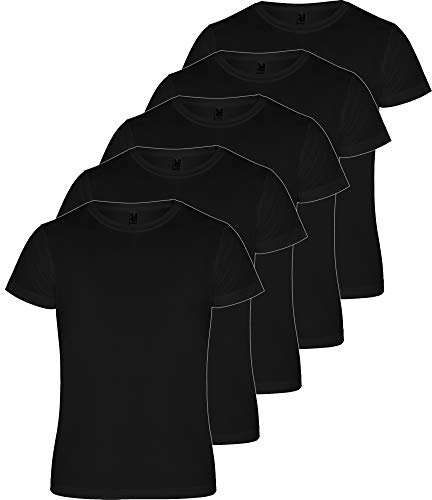Roly Camimera - 5 Magliette Sportive Traspiranti per Il Fitness o la Corsa