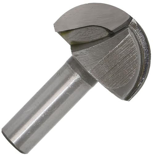 Schaft Oberfräser Hohlkehlfräser rund Fräser, Rund Nase Cove Core Box Fräser Holzbearbeitung, 1/4 oder 1/2'', 23 Größen