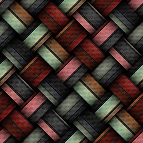 HEKO PANELS Stoff Oxford wasserdicht, 3D, 1 Meter 155 x 100 cm | Dekostoffe zum Nähen und Handwerken, blickdichte Möbelstoffe, Nähstoffe DIY, als Meterware erhältlich