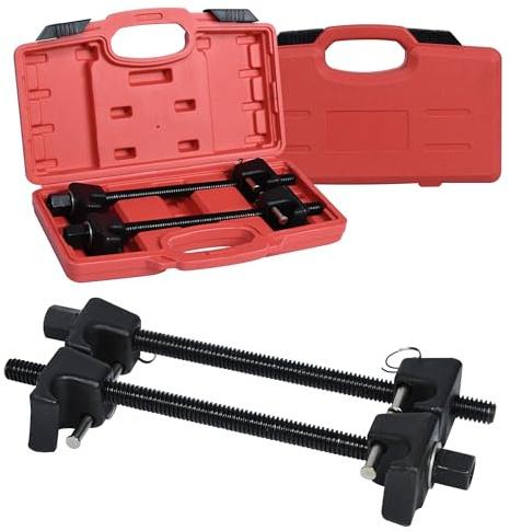 ROSEJANE 2tlg KFZ Federspanner Set, Profi Auto KFZ Feder Spanner Tuning Tieferlegungsspanner 300MM