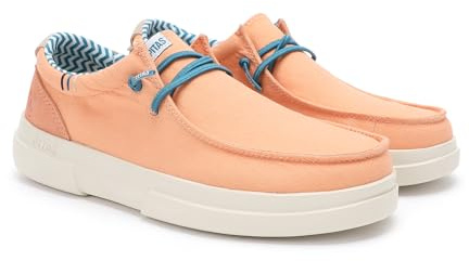 PITAS | SIRMIONE | Mocasines de Mujer | Náuticos Casual | Naranja 38
