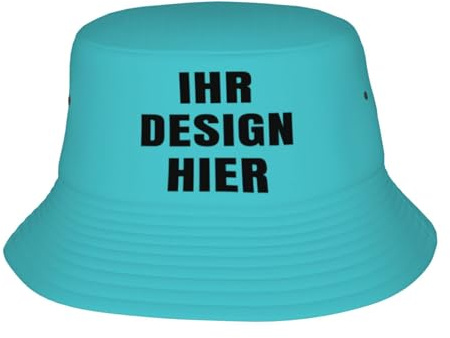 ROHBVMN personalisiert Cap personalisierte Bucket hat personalisierte Fischerhut personalisiertes anglerhut Text Cap selbst gestalten mit Foto/Namen, personalisierte Sonnenhut für Männer & Frauen
