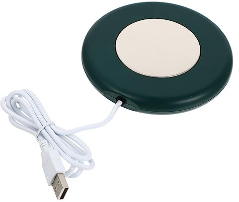 Cabilock USB Posavasos Calentador de Tazas Eléctrico Temperatura de 55 ℃ Posavasos Termostático para Oficina y Hogar Mantiene Bebidas Calientes el