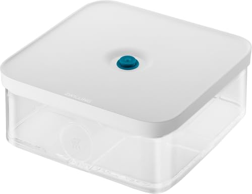 ZWILLING FRESH & SAVE CUBE La Mer Box, Größe L, Modulare & Stapelbare Vorratsdose, Vakuumierbare Aufbewahrung, Transparent-La Mer