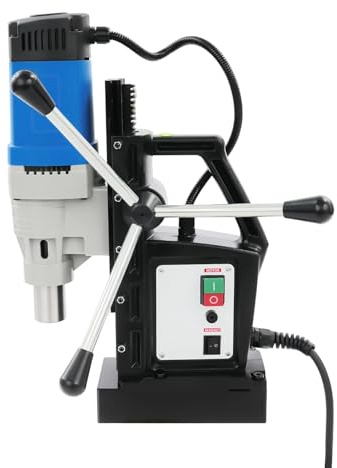 Magnetbohrmaschine 1680W Kernbohrmaschine Magnetbohrer 220V Magnetbohreinheit Bohrmaschine Elektrisch Magnetic Drill,Maximale Bohrtiefe 50mm