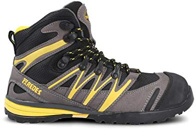Bota seguridad PAREDES, Hidrógeno piel negra, S1P SRA