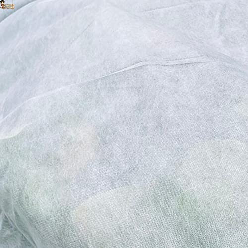 BricoLoco.com Manta de Malla térmica antiheladas 30 grs./m2 para Plantas, Cultivos, huerto, jardín. Tela Tejido geotextil Invernal protección contra heladas, frío, Escarcha. (2x5 MTS.)