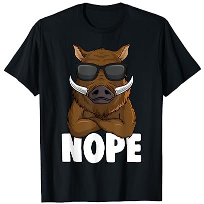 Wildschwein Keiler Jäger Kinder T-Shirt