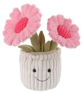 Apricot Lamb - Peluche Plante Pourpier, Tournesol Artificiel, Poupée Jouet Doux & Lavable, Cadeau pour Enfants, Bébé, Fille, Garçon
