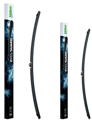 VALEO EVERGUARD Premium Silikon Flachbalkenwischblatt Set VSF70+VSF60, Längen: 700mm+600mm Vorne (2erPack)