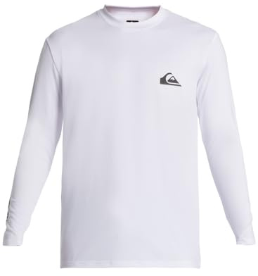 Quiksilver Everyday Surf - Langärmliges Surf-T-Shirt mit UPF 50 für Männer Weiß