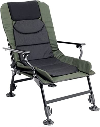 EKEGUY Campingstuhl Klappbarer Campingstuhl Faltbar Klappstuhl Angelstuhl Klappbarer multifunktionaler Angelstuhl Tragbarer Liegestuhl