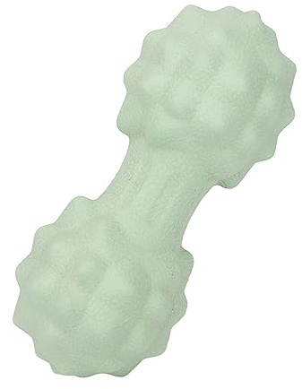 Doppelter Lacrosse-Massageball, Ergonomisches Design, Hautfreundlicher Erdnuss-Massageball, Vielseitig Einsetzbar für Übungen (Grün)